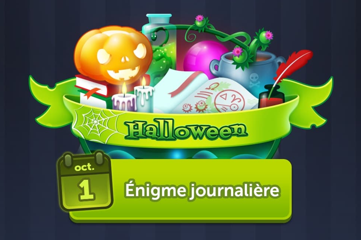 4 images 1 mot : Enigme journalière octobre 2020 Halloween