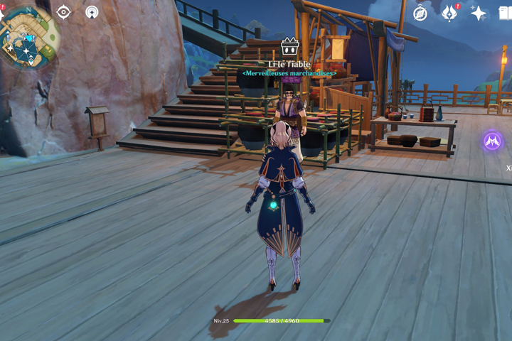 Auberge Wangshu Genshin Impact, où trouver Li le Fiable ?