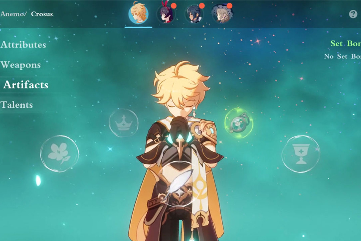 Maitrise elementaire Genshin Impact, comment fonctionne l’Elemental Mastery