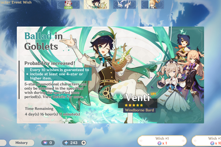 Genshin Impact Pierre de la Fatalité, comment en obtenir ?