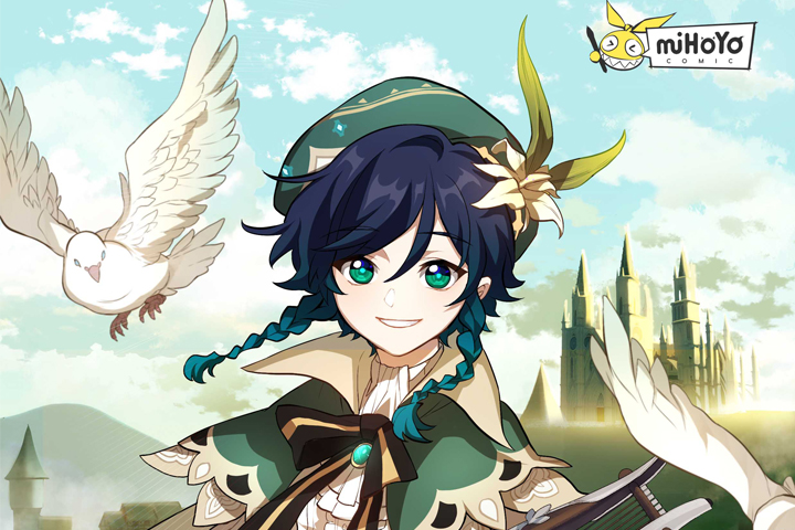 Genshin Impact Webtoon, toutes les infos sur le manga