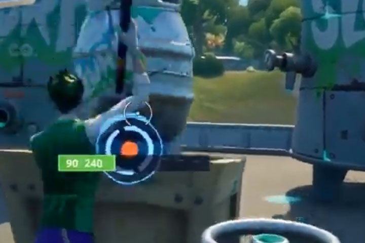 Fortnite : Relâcher du bleuvage dans l’atmosphère, défi saison 4