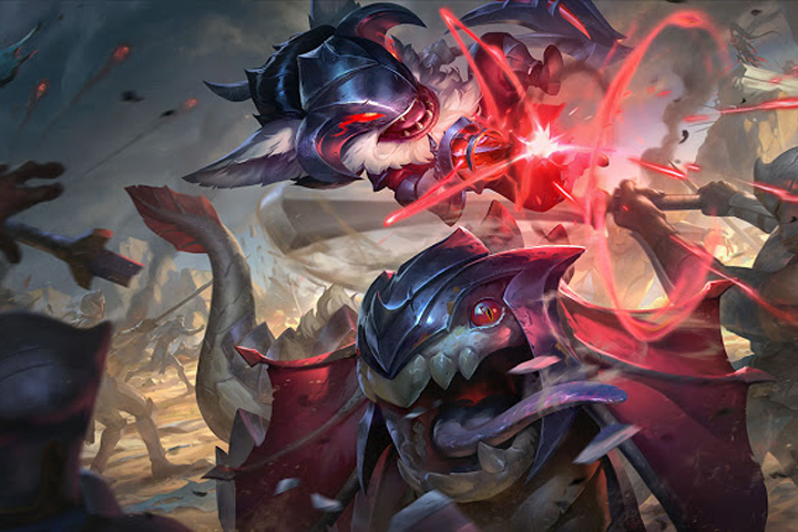 LoL : PBE 11.1, nouveaux skins Marauder et Warden