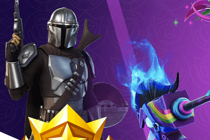 Baby Yoda et The Mandalorian en saison 5 de Fortnite, leak du passe de combat