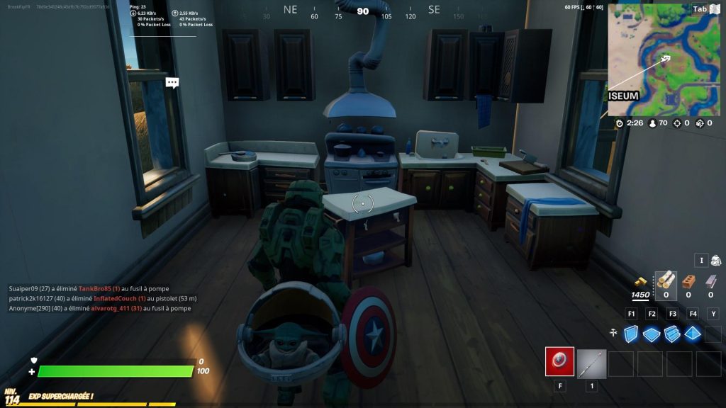 Où est le panier de tomates dans une ferme de Fortnite ?