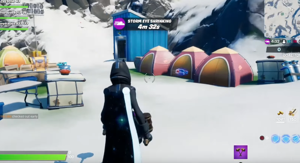 Fortnite : Visiter plusieurs avant-postes de Neigionnaire, défi saison 5