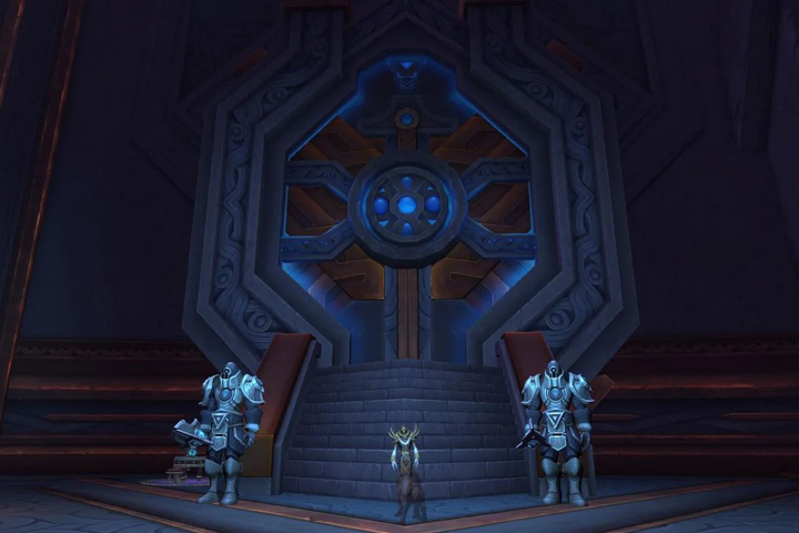 Grande Chambre forte, où trouver le Great Vault dans Oribos sur WoW Shadowlands ?