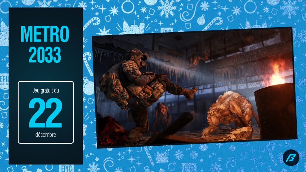 Metro 2033 Redux, jeu gratuit de l’Epic Games Store du 22 décembre