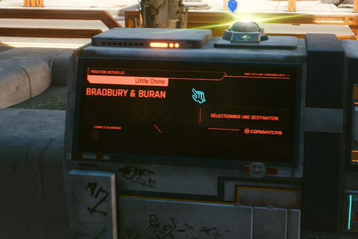 Voyage rapide Cyberpunk 2077, comment le débloquer ?