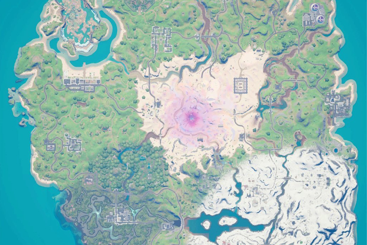 Nouvelle map au patch 15.10 de Fortnite