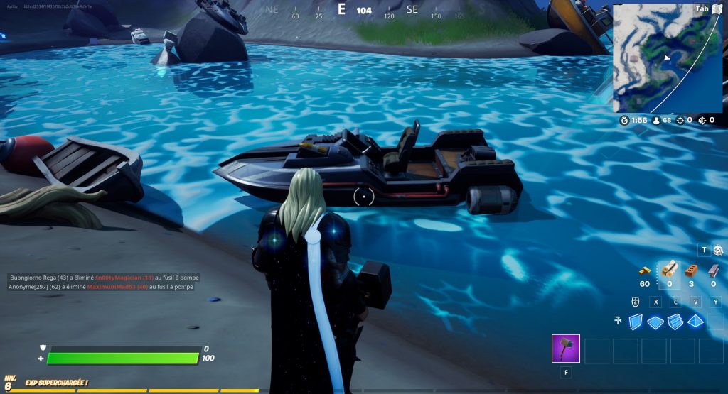 Où sont les bateaux dans Fortnite ?