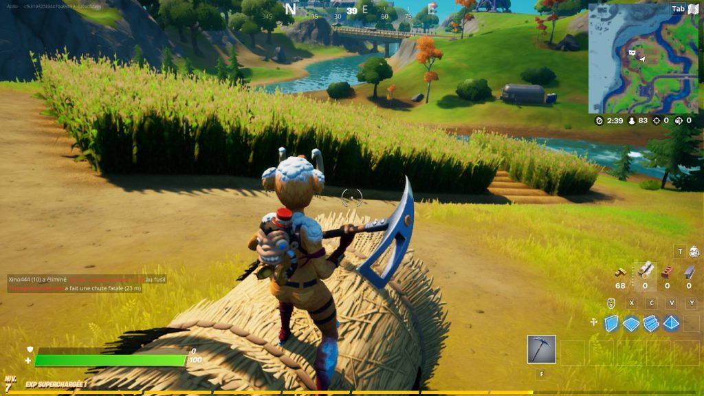 Fortnite : Conduire une voiture sur le champ de maïs au domaine du Fermier blindé, défi et quête semaine 8 saison 5
