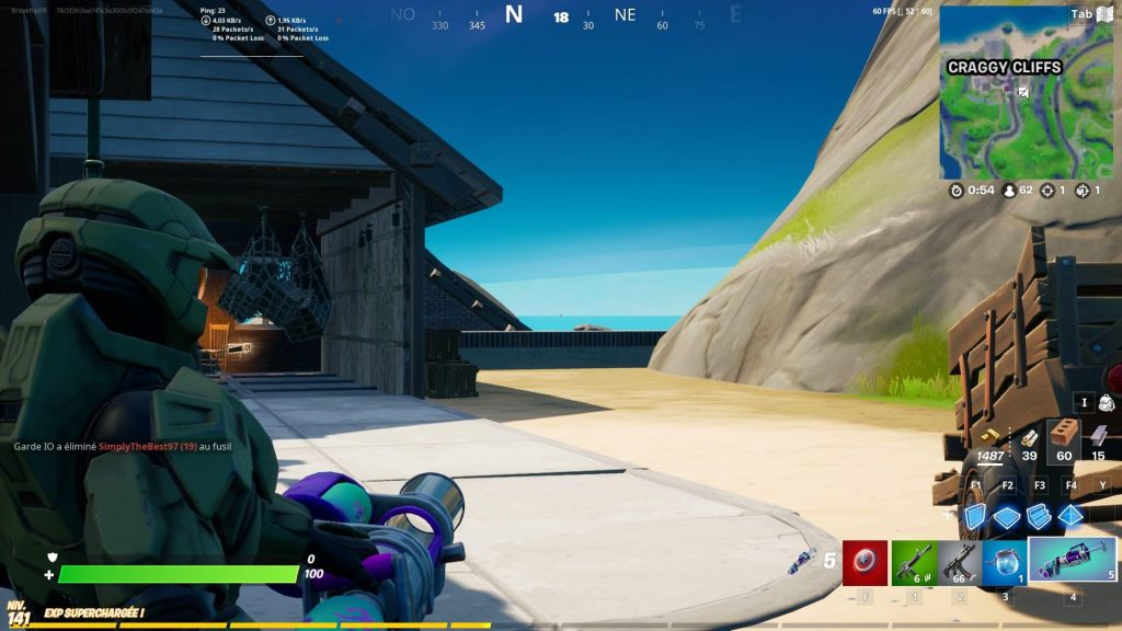 Canon du brave Fortnite, où trouver l’arme exotique ?