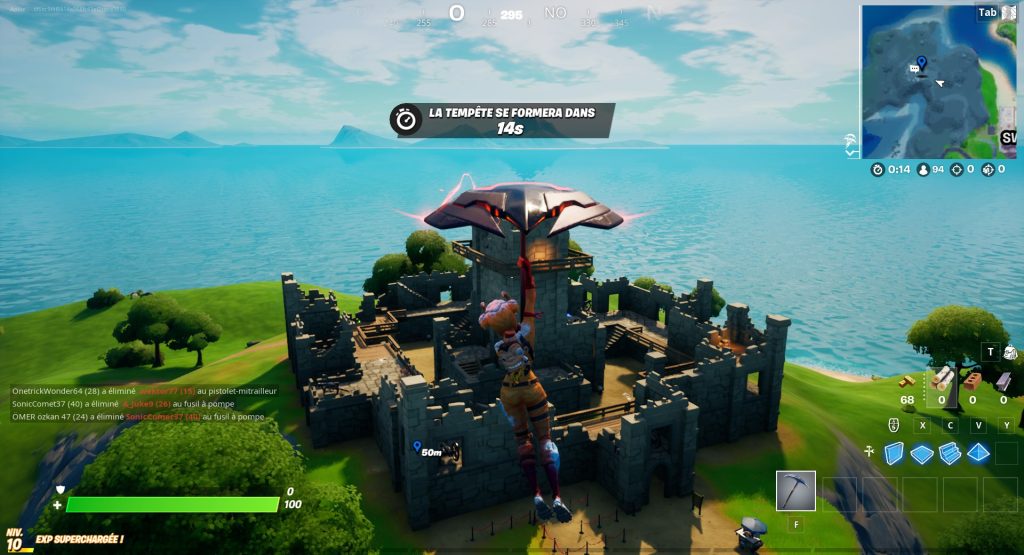 Où est le Fort Lacrêpe dans Fortnite pour le défi ?