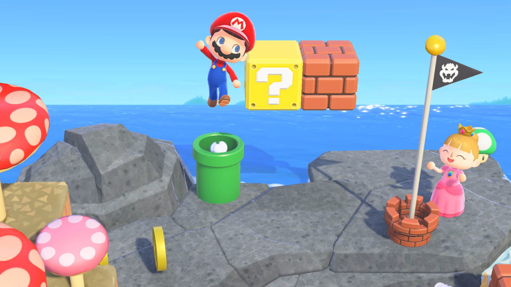 Objets Super Mario dans Animal Crossing, comment les avoir ?
