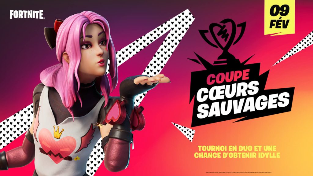 Comment participer à la Coupe Coeurs Sauvages sur Fortnite ?