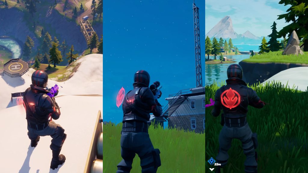 Fortnite : Visiter le Point de vue, la Gorge Grandiose et le Mont Kay, défi et quête semaine 12