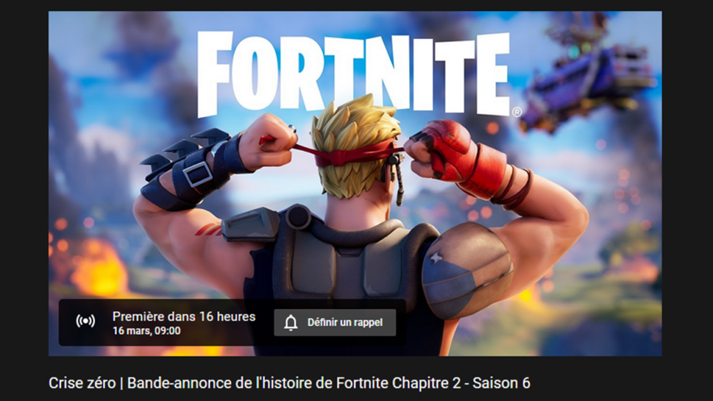 5h ou 9h pour l’heure de la saison 6 sur Fortnite ?