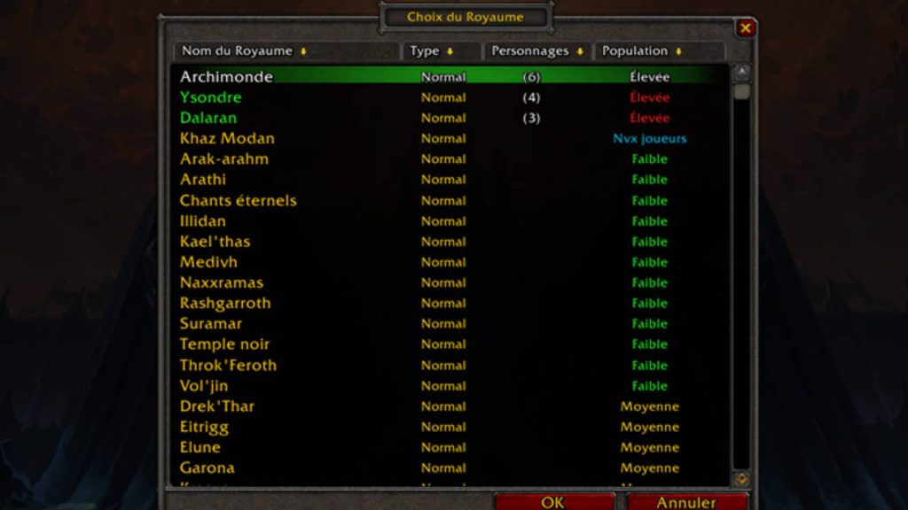 Problème de connexion sur WoW Shadowlands, comment résoudre les bugs et les pannes sur World of Warcraft ?