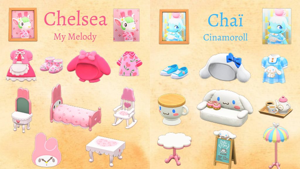 Cartes Sanrio dans la mise à jour Animal Crossing : New Horizons