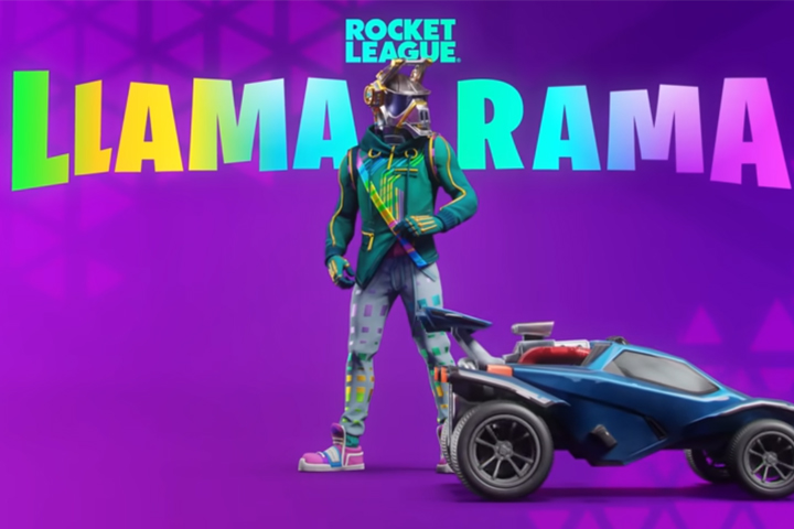 Défis Rocket League Fortnite, dates et récompenses du Llama Rama