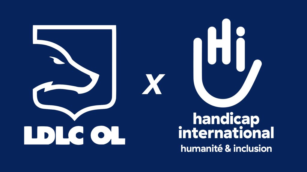 LDLC OL s’associe à Handicap International