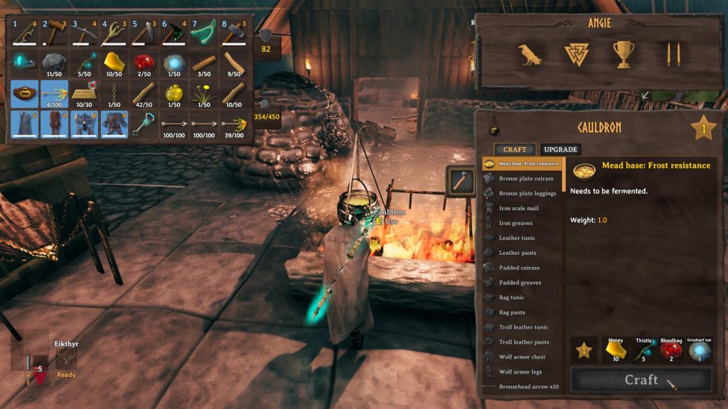 Valheim fermentation, comment faire de l’hydromel ?