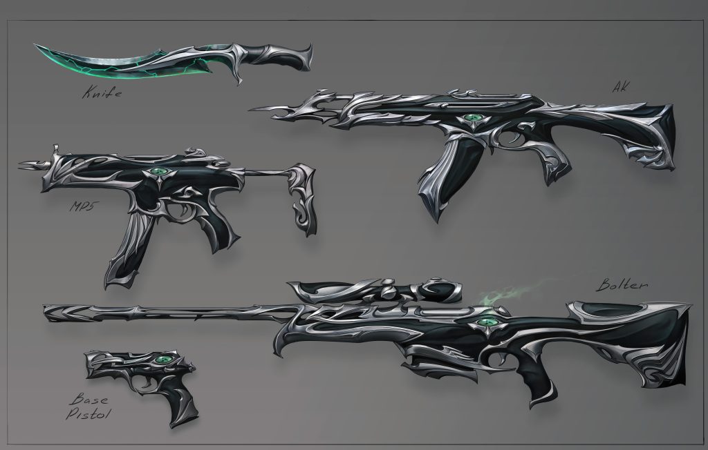 Nouveaux skins Valorant, prix et infos de la ligne Exilé