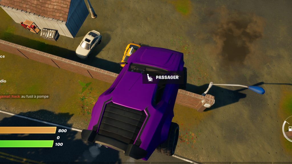 Rester au moins 2 s en l’air avec un véhicule sur Fortnite, défis saison 6