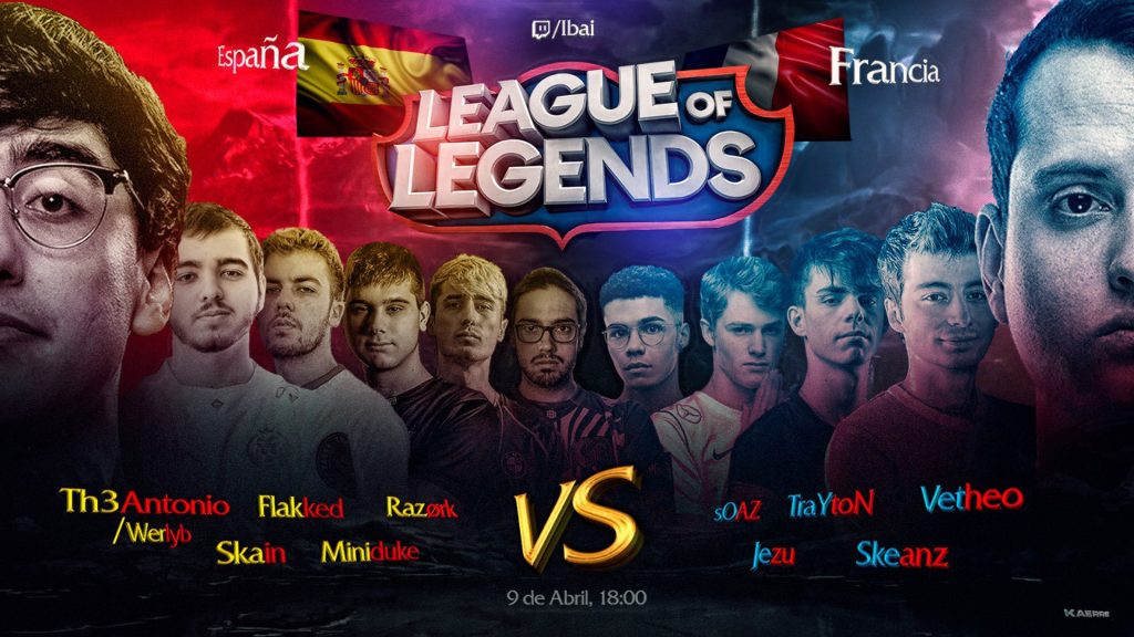 France – Espagne LoL Showmatch, comment suivre le match sur OTP