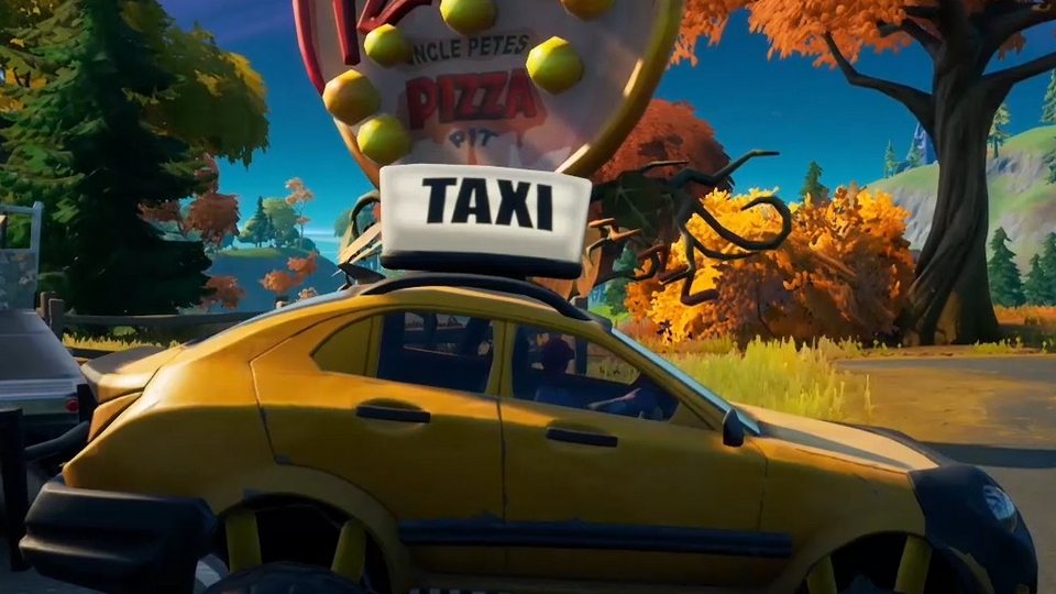 Aller en véhicule de Durrr Burger à Pizza Pit sans en sortir, défis saison 6
