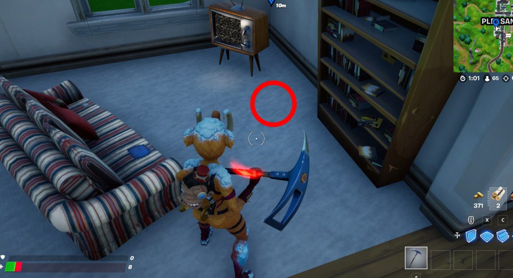 Obtenir des livres de recherche à Holly Hedges et Pleasant Park, défis saison 6