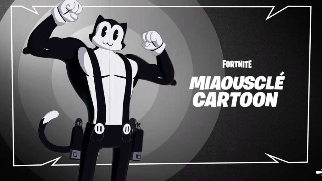 Du thon pour les Toons, le cartoon de Miaousclé sur Fortnite
