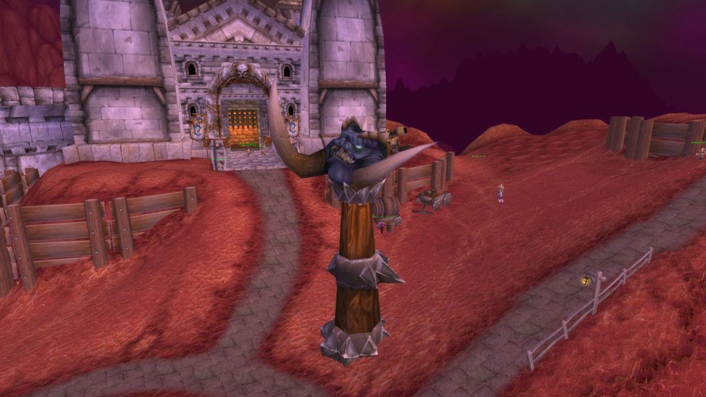 Où est l’entrée du Repaire de Magtheridon sur la carte à TBC ?