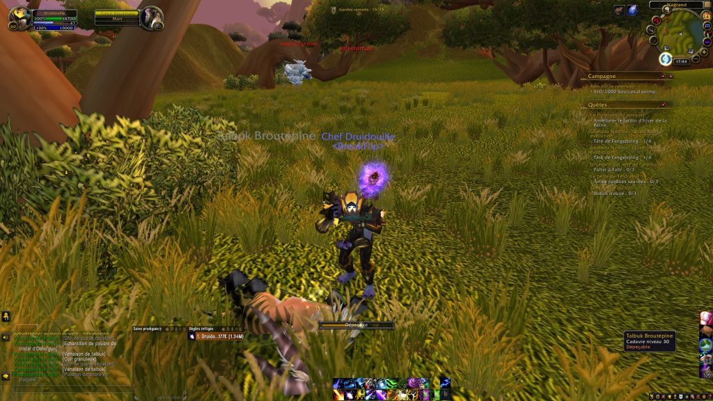 Où farm du Cuir granuleux à WoW TBC Classic ?