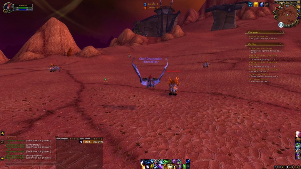 Où farm de la Gangrepeau à WoW TBC Classic ?