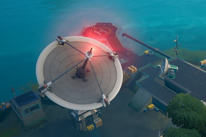 Détruire de l’équipement aux stations satellites, défi Fortnite saison 7