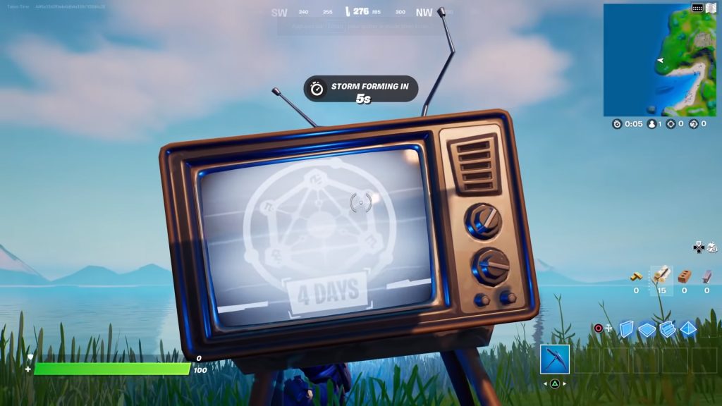 Décompte 2 jours Fortnite sur les télévisions