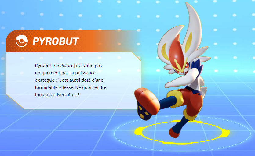 Pyrobut (Cinderace) Pokemon Unite, meilleurs build, moves et objets