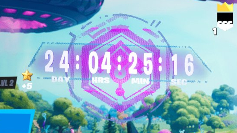 Compte à rebours Fortnite, que signifie-t-il ?