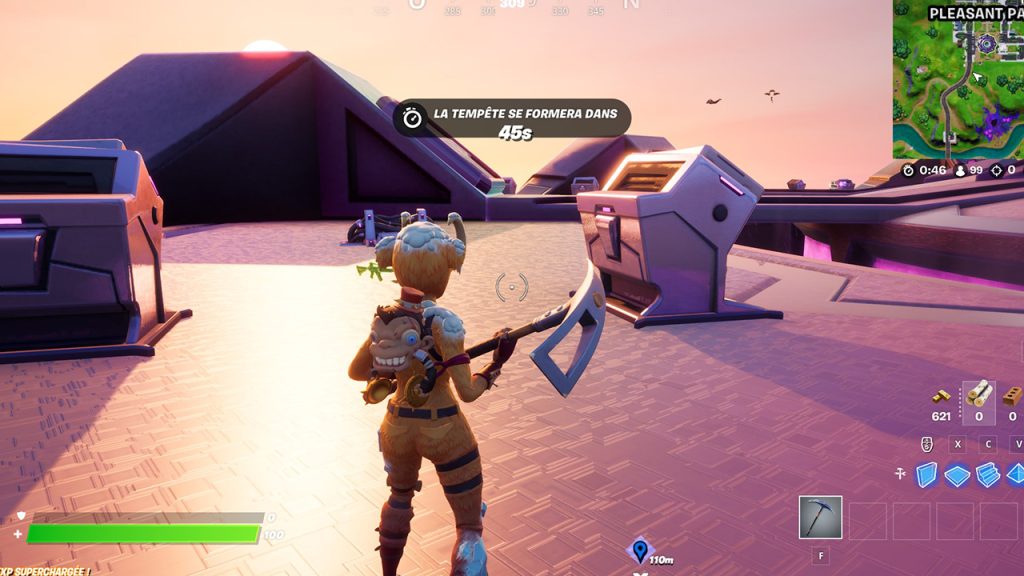Détruire de l’équipement sur les soucoupes aspiratrices dans Fortnite, défi saison 7