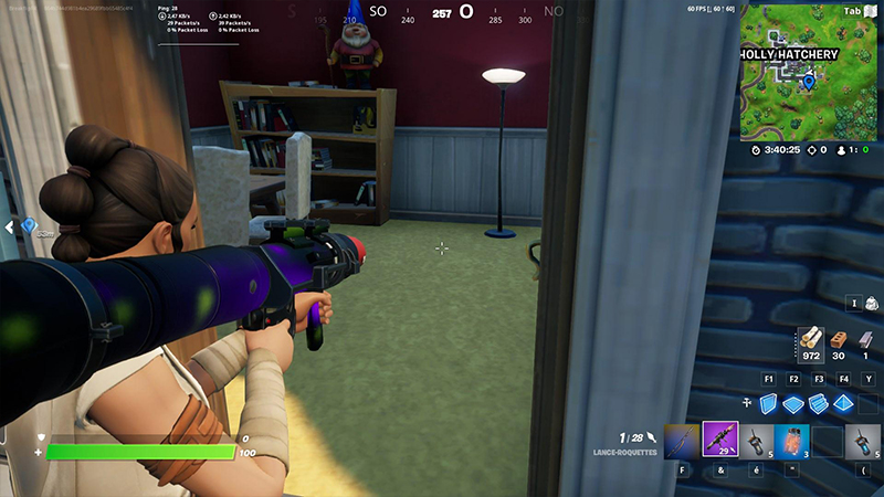 Ramasser des livres d’éducation parentale à Holly Hatchery ou Retail Row dans Fortnite, défi saison 7