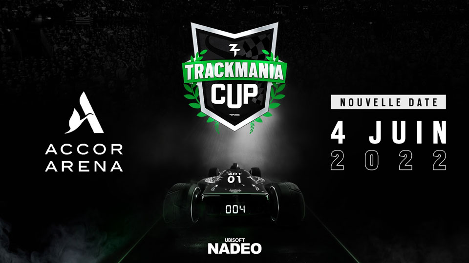 Date Trackmania Cup 2022 à l’Accor Arena de Bercy