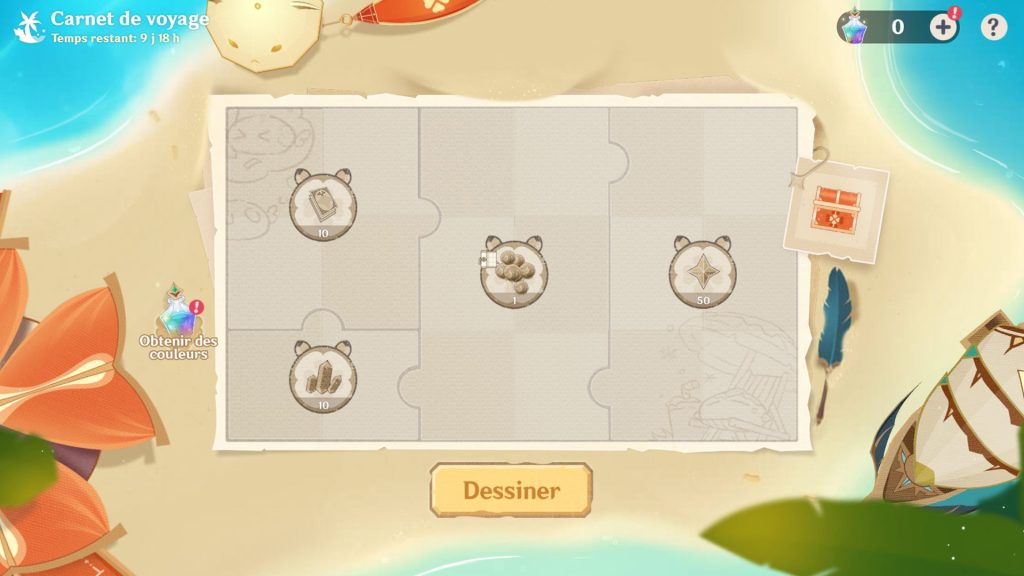 Carnet de voyage Genshin Impact, comment participer à l’événement web ?