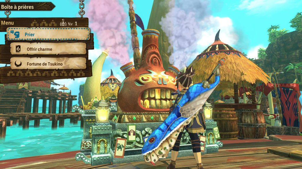 Boîte à prières Monster Hunter Stories 2, comment obtenir des bonus ?