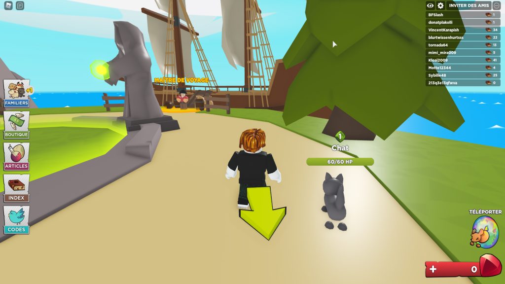 Code Pet Heroes Roblox 2021 promo, liste