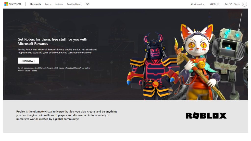 Microsoft Rewards Robux, comment en avoir gratuitement pour votre compte Roblox ?