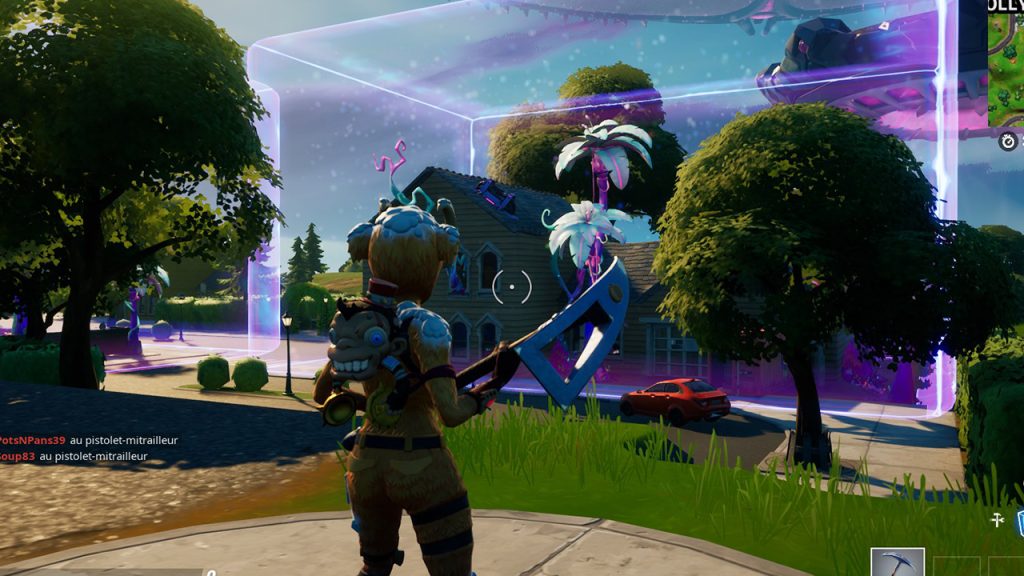Zones de gravité réduite dans Fortnite, où sont-elles ?