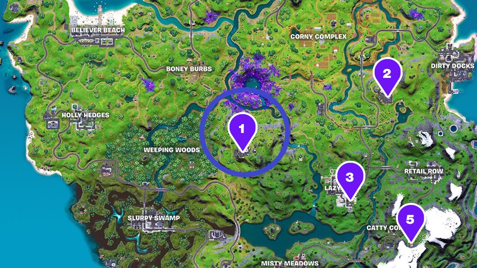 Où est l’antenne de l’audace dans Fortnite ?