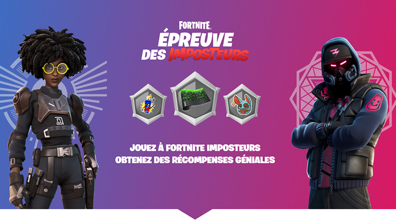 Impostors trials Fortnite, comment participer à l’épreuve des imposteurs ?